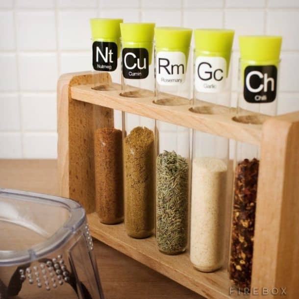 Scientific Spice Rack
