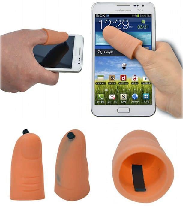 Thanko Thumb Extender for Phone Touchscreens