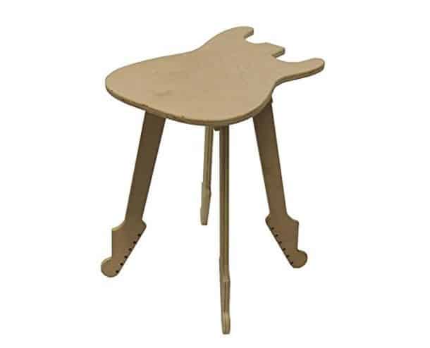 Guitar End Table Night Stand
