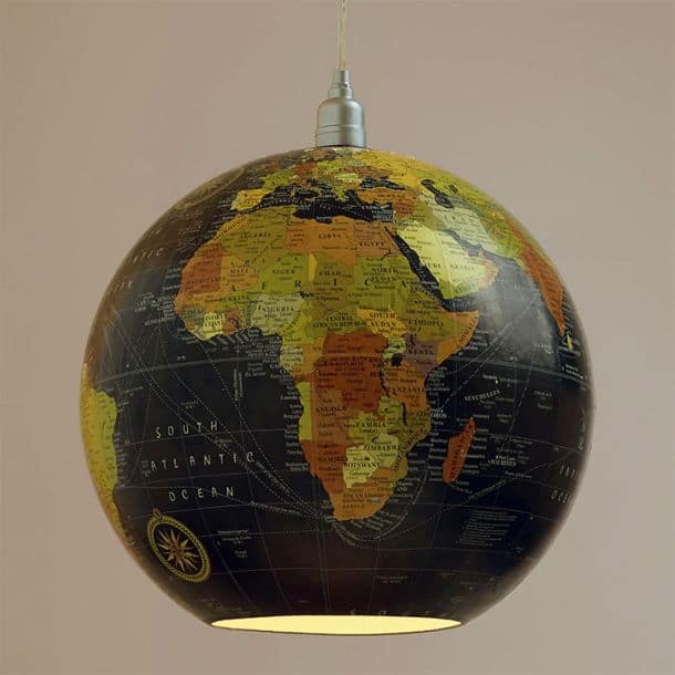 Hanging Globe Lamp