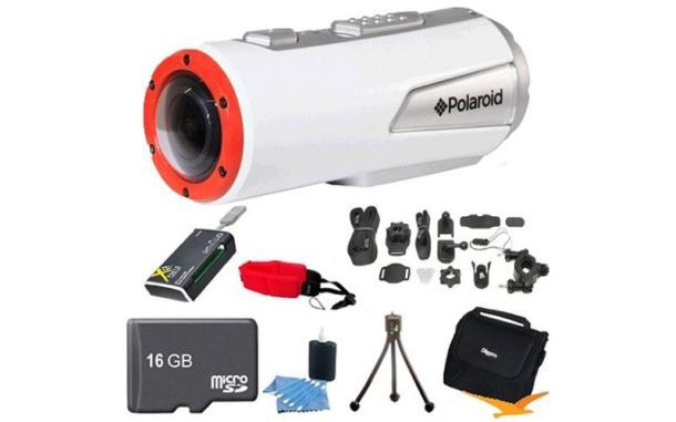 Polaroid XS100 Extreme Edition HD 1080p 16MP Waterproof Sports Action Camera