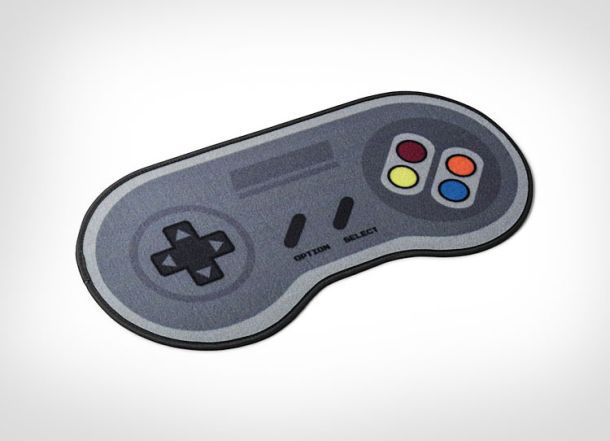 Super Nintendo Controller Door Mat