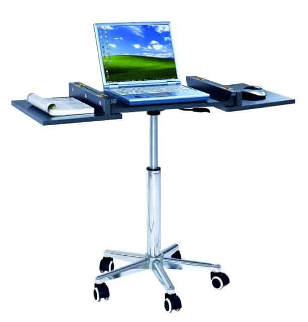 Techni Mobili SIB006-GPH06, Foldable Table Laptop Cart