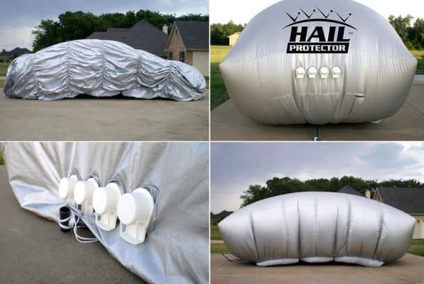 The HAIL PROTECTOR Car Cover System