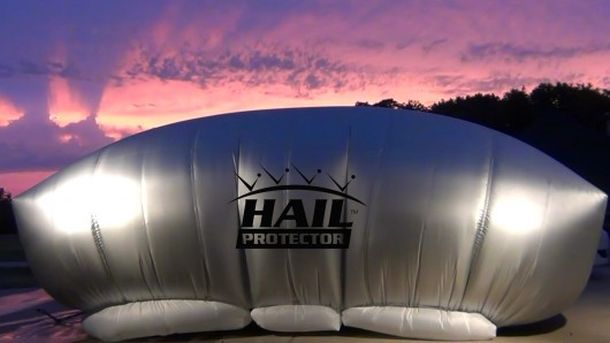 The HAIL PROTECTOR Car Cover System
