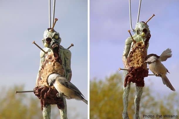 Zombie Bird Feeder