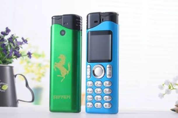 mini lighters creative personality smallest mobile phone