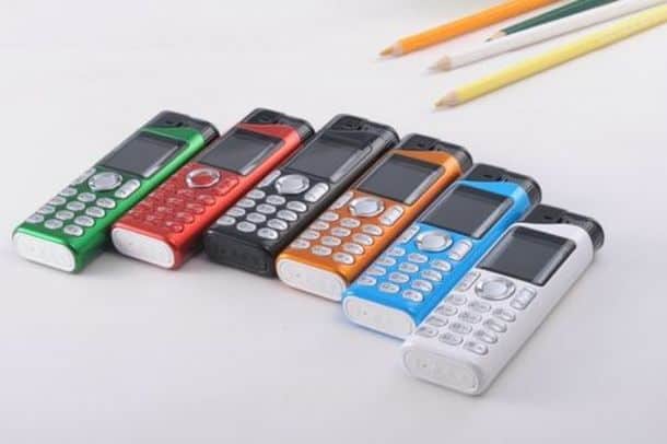 mini lighters creative personality smallest mobile phone