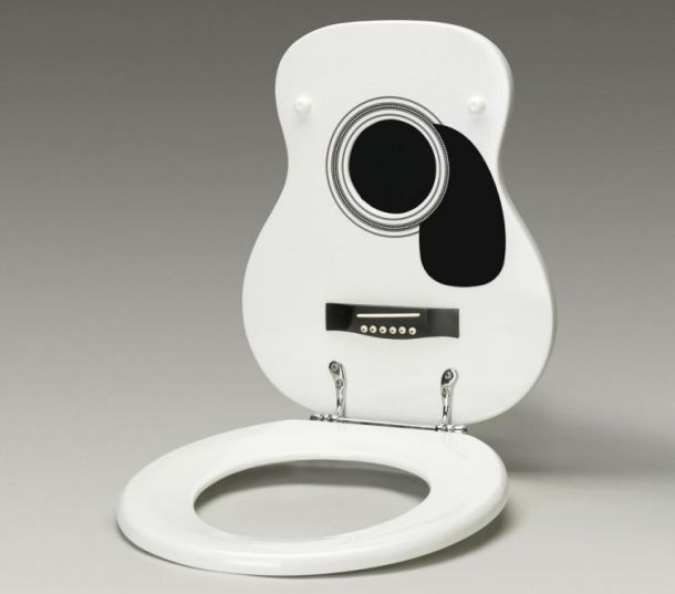 Jammin Johns- Guitar and Piano Toilet Seats