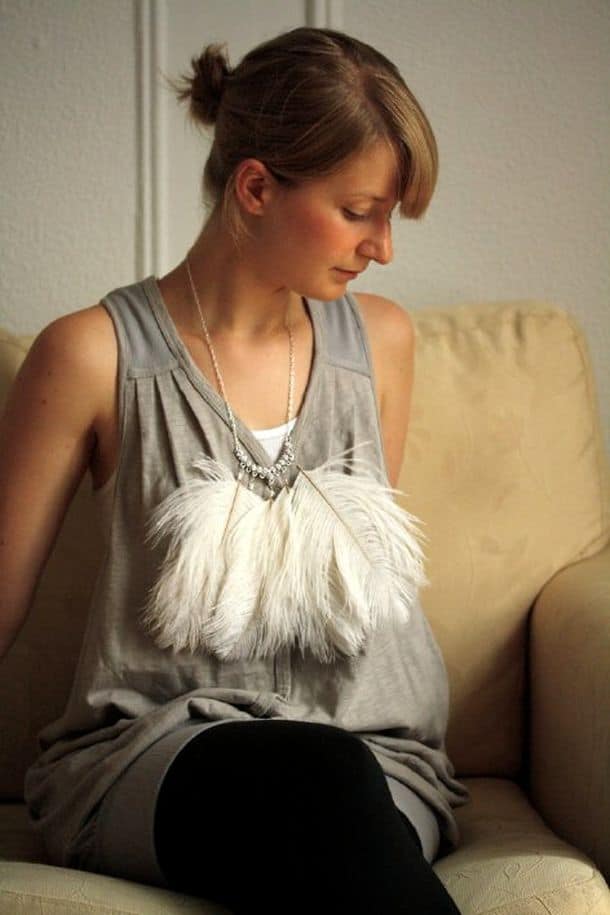 NOEMIAH - Nothing To Hide II - Feather and Chain Necklace
