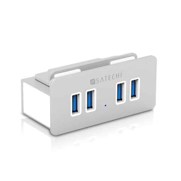 Satechi Aluminum Clamp Hub Premium 4-Port USB