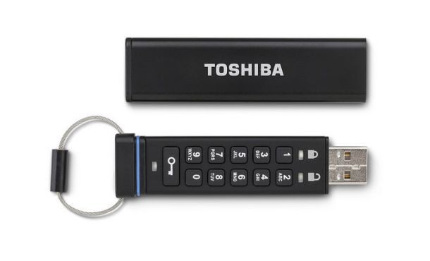 Toshiba Encrypted USB Flash Drive