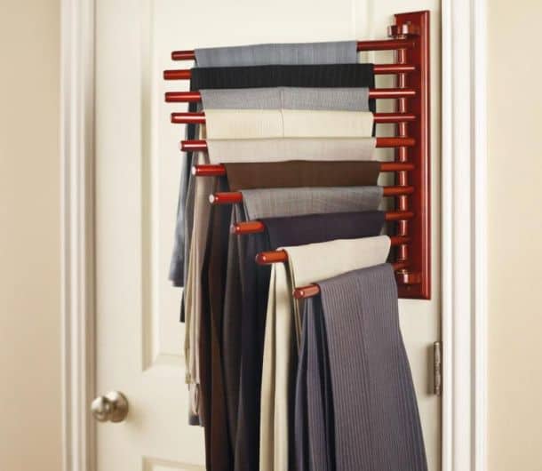 Wall Mounted Trouser Rack