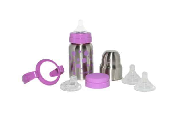 organicKidz Baby Grows Up Stainless Steel Bottle Set