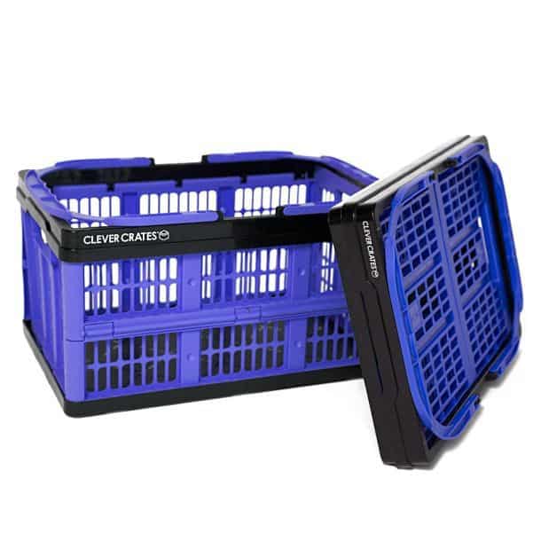Clever Crates Folding Shopping Basket 16 Liter