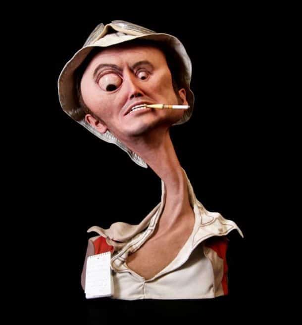 Fear and Loathing Realistic 3D Sculpture