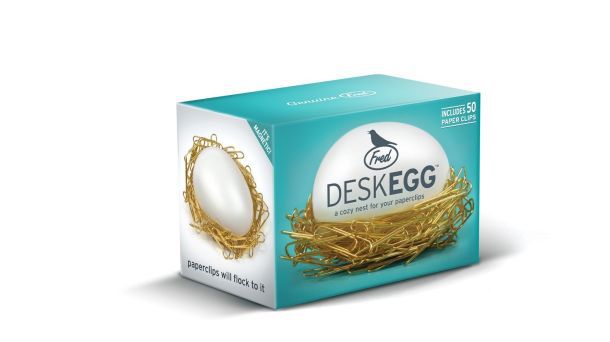 Fred and Friends DESK EGG Paperclip Nest