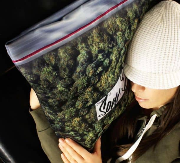 Giant Stash - Baggie of Cannabis Pillowcase