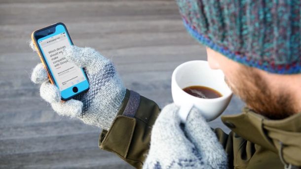 Glovys • Bringing Gloves Back to the Touchscreen