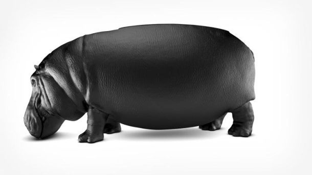 Hippo Chair by Maximo Riera