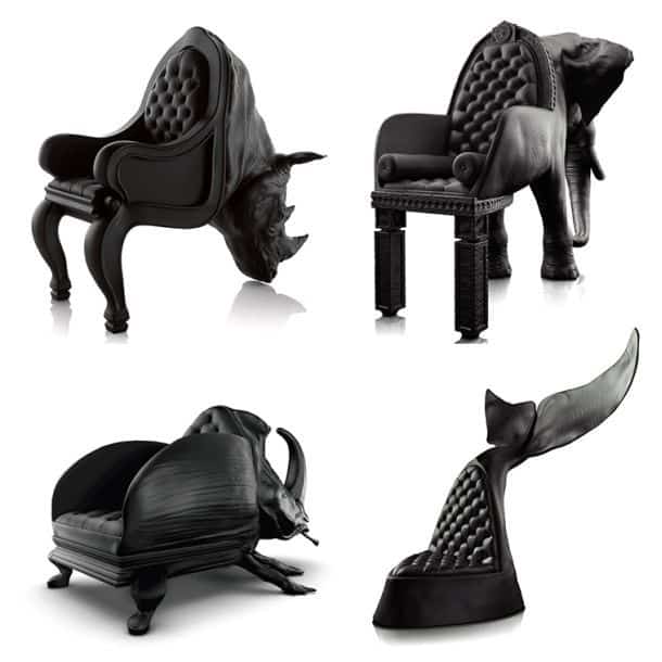 Hippo Chair by Maximo Riera