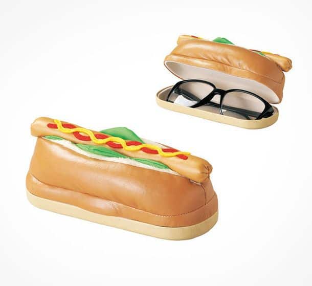 Hot Dog Shaped Glasses Case