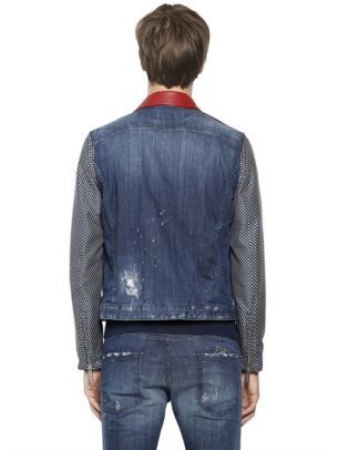 Polka Dot Sleeve Jacket by DSQUARED2