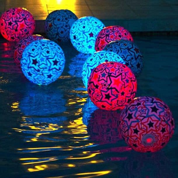 SwimWays Light-Up Beach Ball
