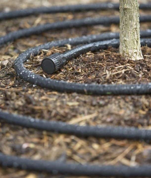 The Snip-N-Drip garden hose