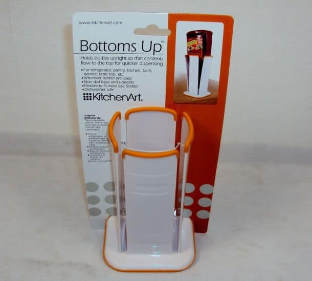 Bottoms Up Condiment-Sauce Bottle Holder