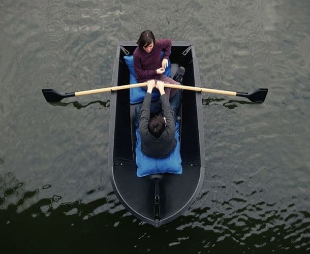Folding rowboat by Maarno
