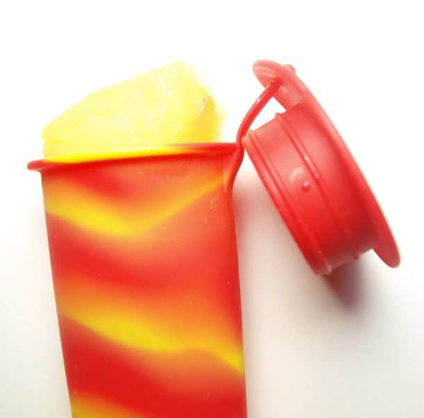 Slim Snack- Lunch Box Snack Bag and Silicone Ice Pop Mold All in One