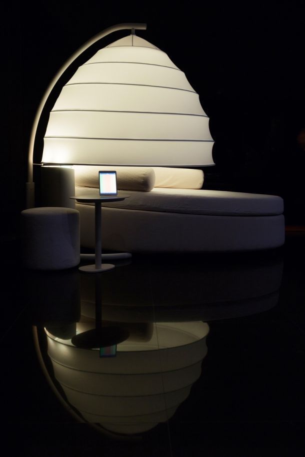 Персональное место отдыха mycoocoon со светодиодной подсветкой