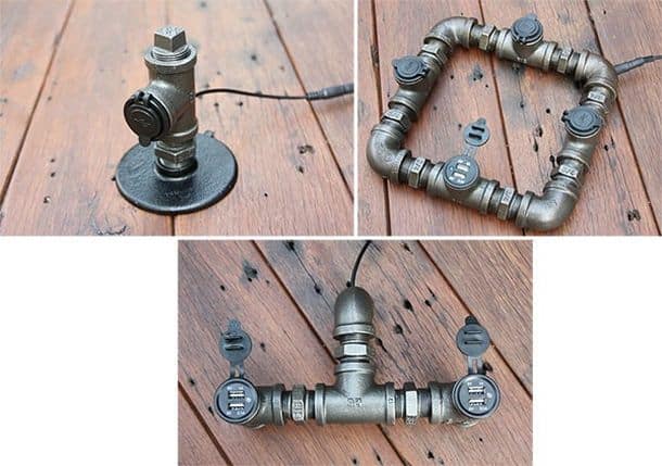 USB зарядные устройства от компании Pipe Works