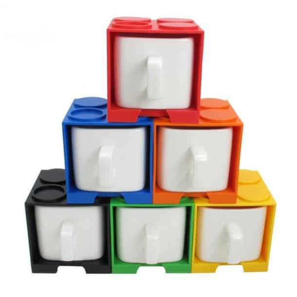 Кружки в форме кубов