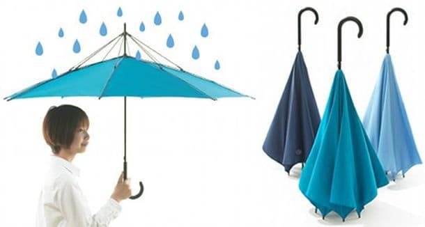 Перевёрнутый вверх ногами зонт Unbrella