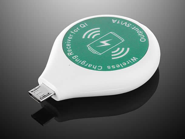 Ресивер для беспроводной зарядки стандарта QI под разъем Micro USB