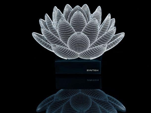 Светодиодный светильник с имитацией трехмерности Lotus 3D