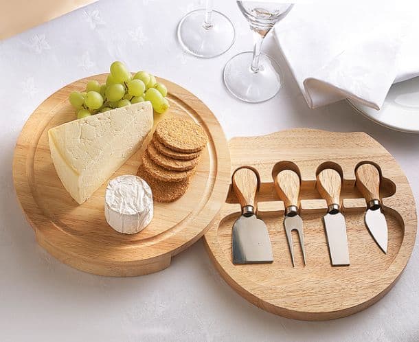 Доска для сыра с набором ножей