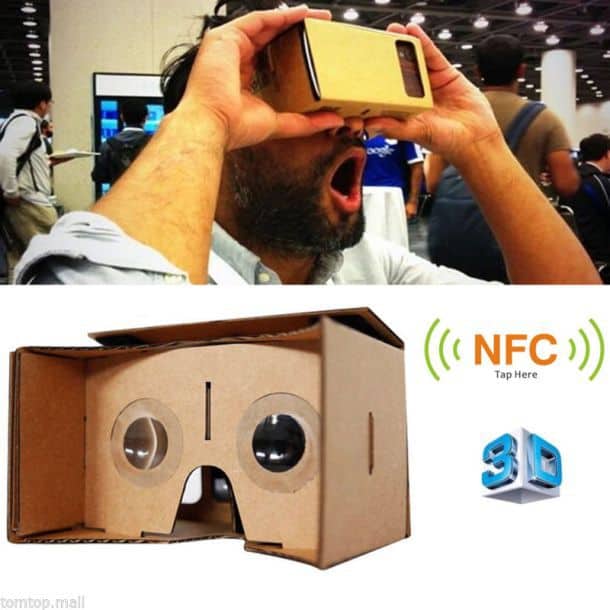 Очки виртуальной реальности из картона Google Cardboard