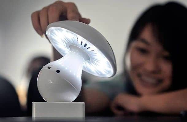 Светодиодная лампа в форме гриба