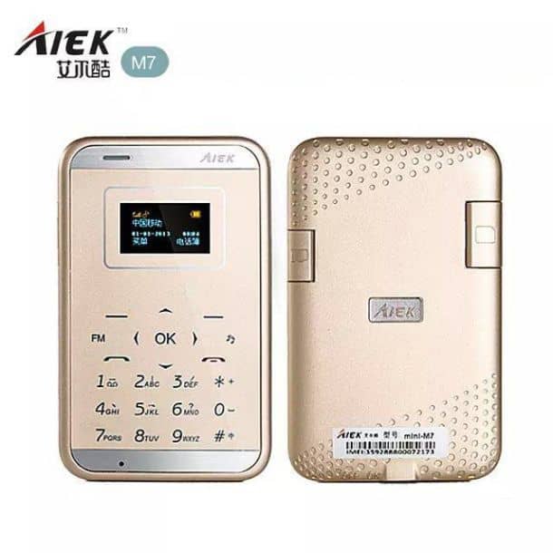Ультратонкий мобильный телефон AIEK М7
