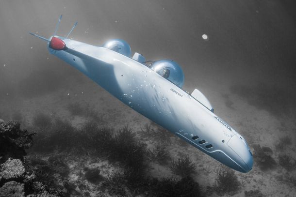Частная глубоководная субмарина Super Falcon Mark II