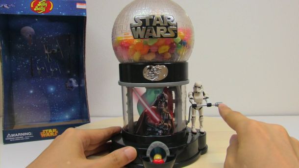 Автомат с желейными жевательными конфетами «Звёздные войны»