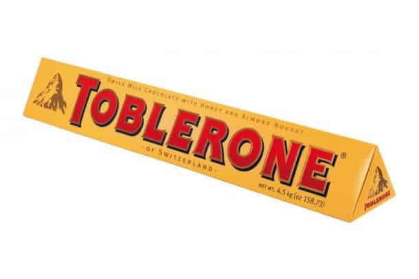 Гигантский шоколадный батончик Toblerone