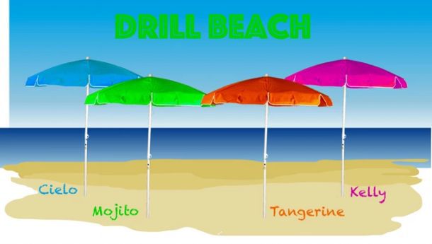 Пляжный зонт DrillBeach