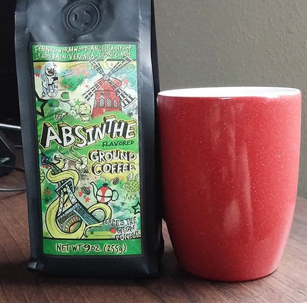 Молотый кофе со вкусом абсента Absinthe Coffee
