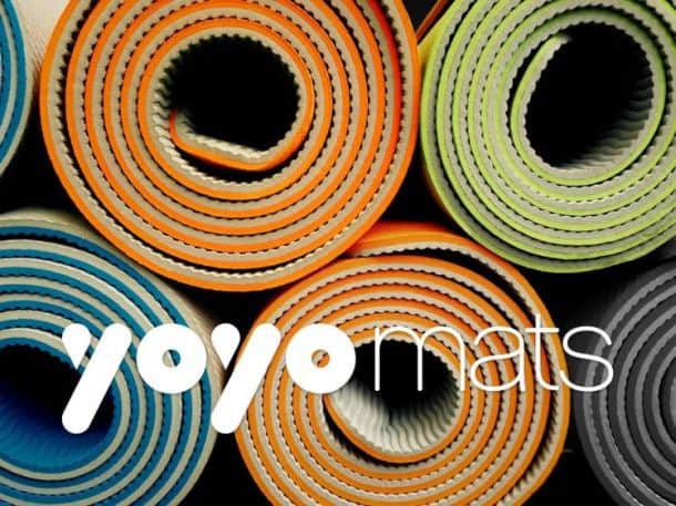 Самоскручивающийся коврик для йоги YoYo