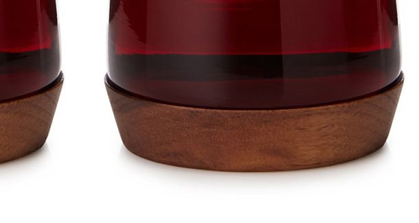 Дизайнерские винные бокалы с подстаканниками-костерами