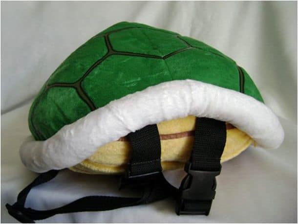 Плюшевая черепаха-рюкзак Mario Bros